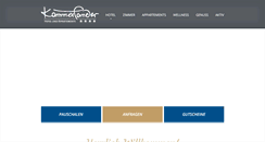 Desktop Screenshot of hotel-kammerlander.at